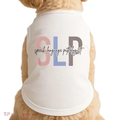 SLP Speech Language Pathologist, Speech Therapy Doggie Tank