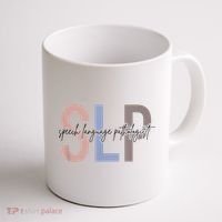 SLP Speech Language Pathologist, Speech Therapy Coffee Mug thumb 1