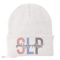SLP Speech Language Pathologist, Speech Therapy Beanie thumb 0