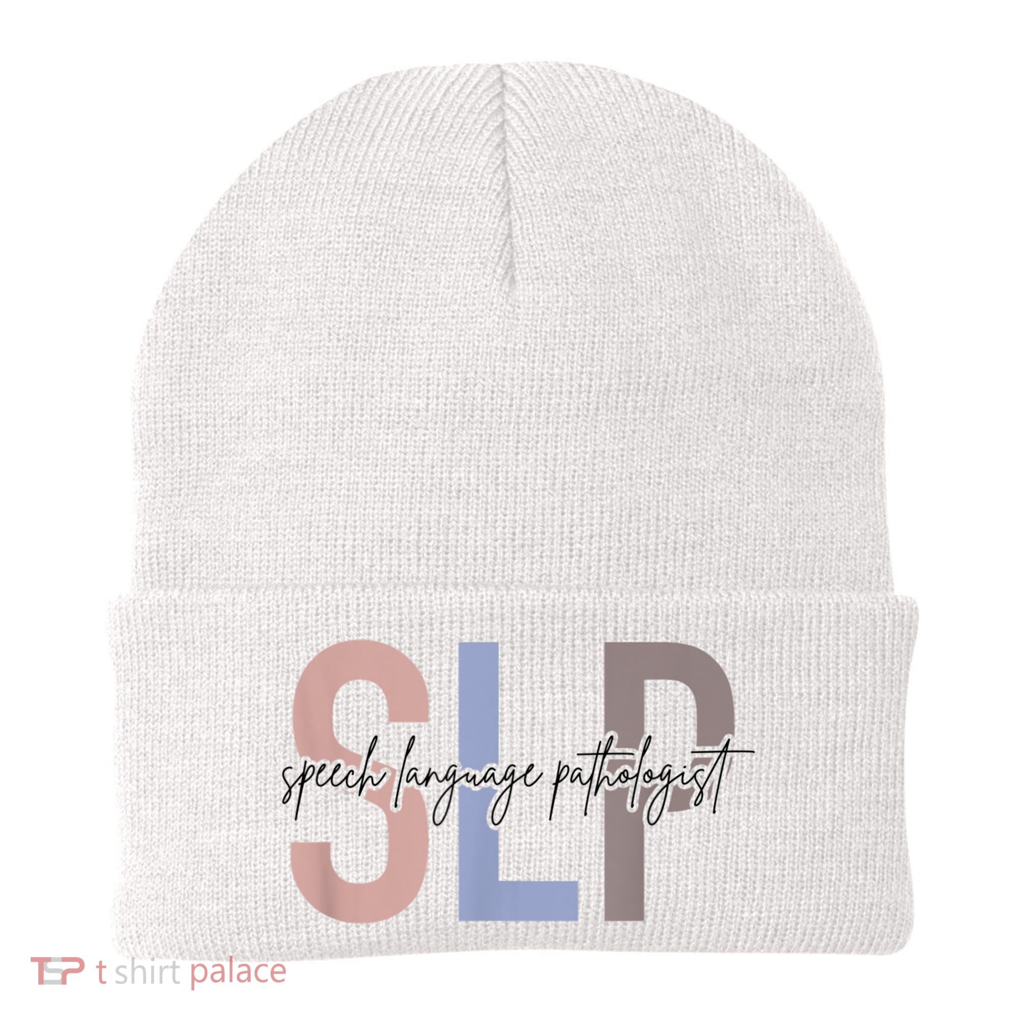 SLP Speech Language Pathologist, Speech Therapy Beanie