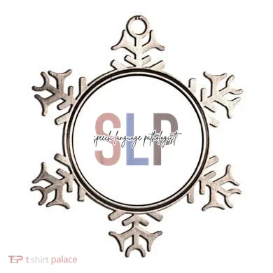 SLP Speech Language Pathologist, Speech Therapy Ornament