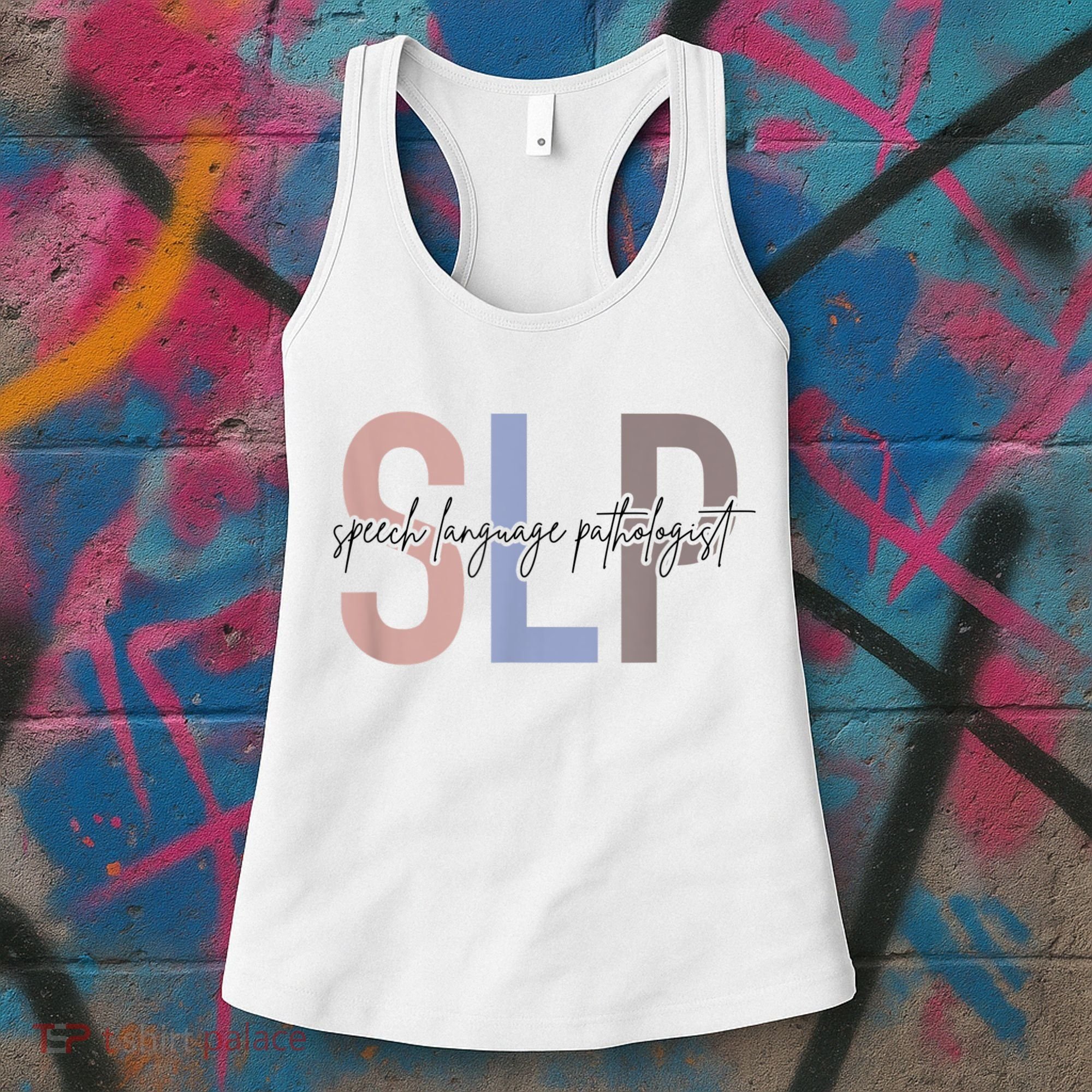 SLP Speech Language Pathologist, Speech Therapy Women's Tank Top