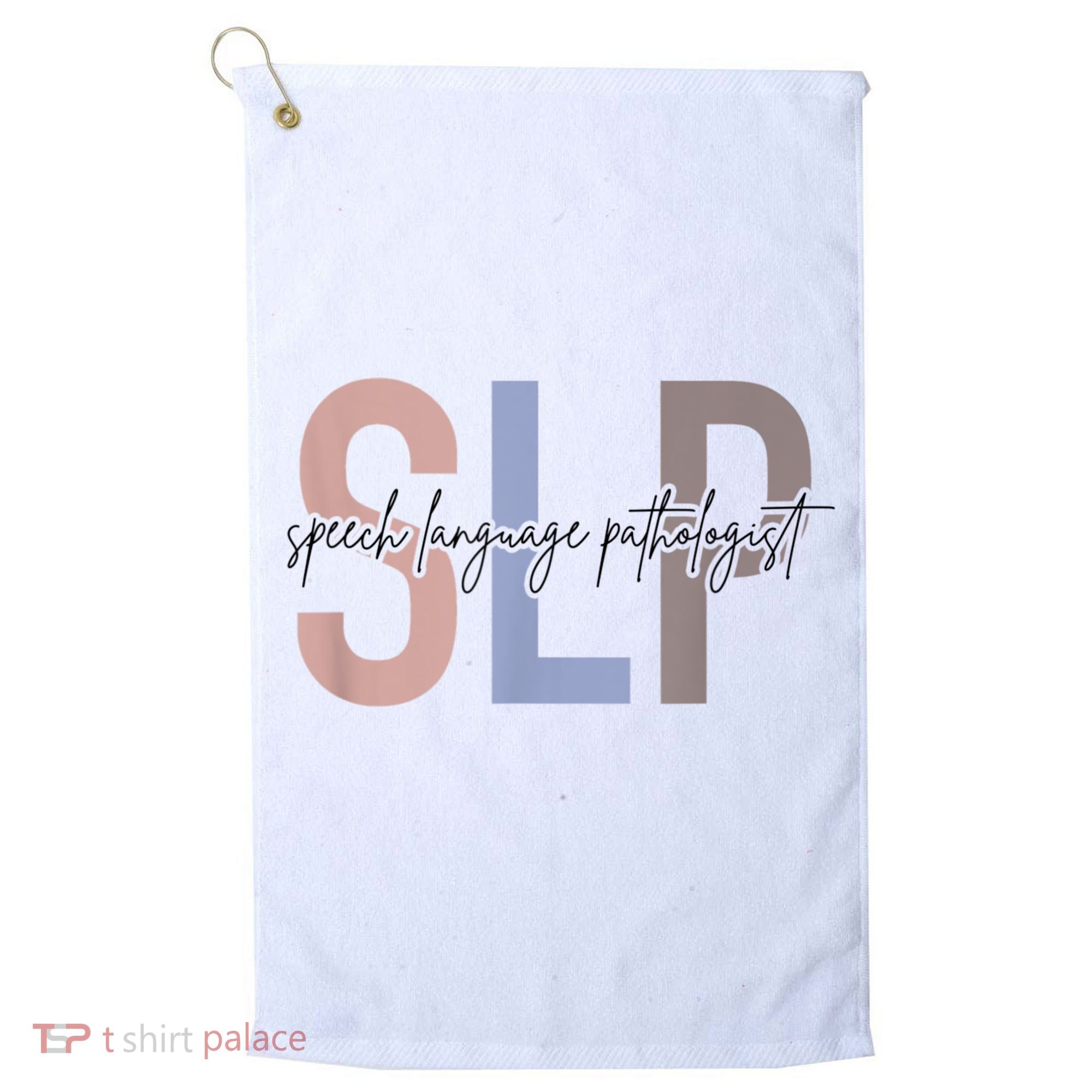 SLP Speech Language Pathologist, Speech Therapy Golf Towel