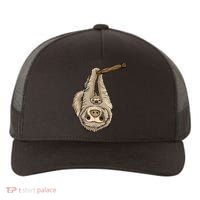 Sloth Yupoong Adult 5-Panel Trucker Hat thumb 0