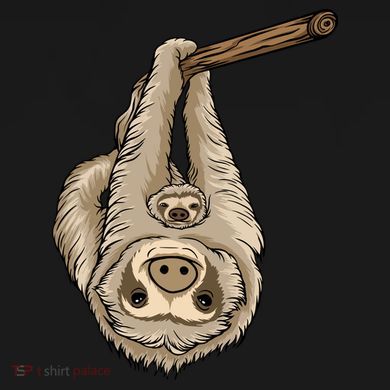 Sloth Pom Pom 12in Knit Beanie