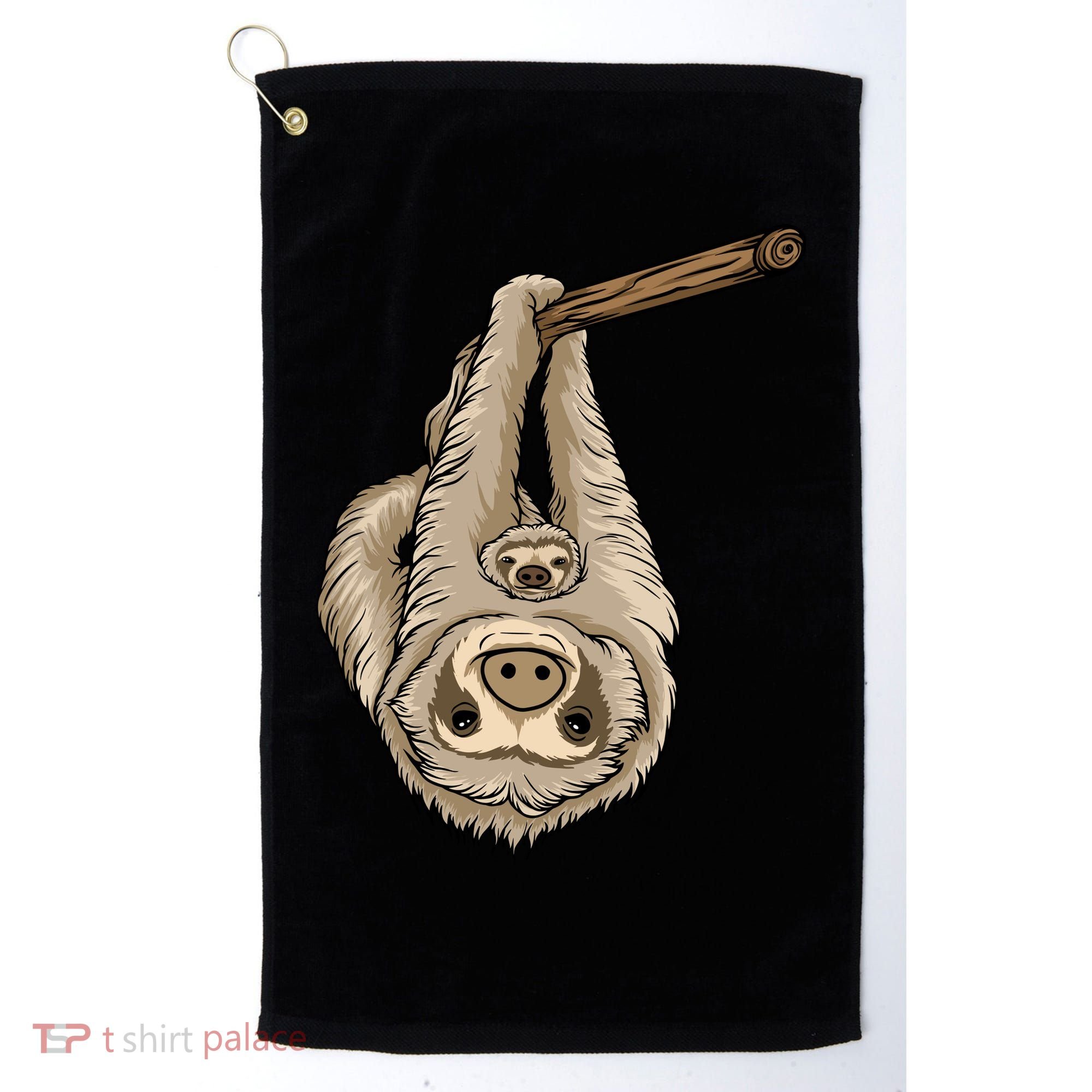 Sloth Golf Towel