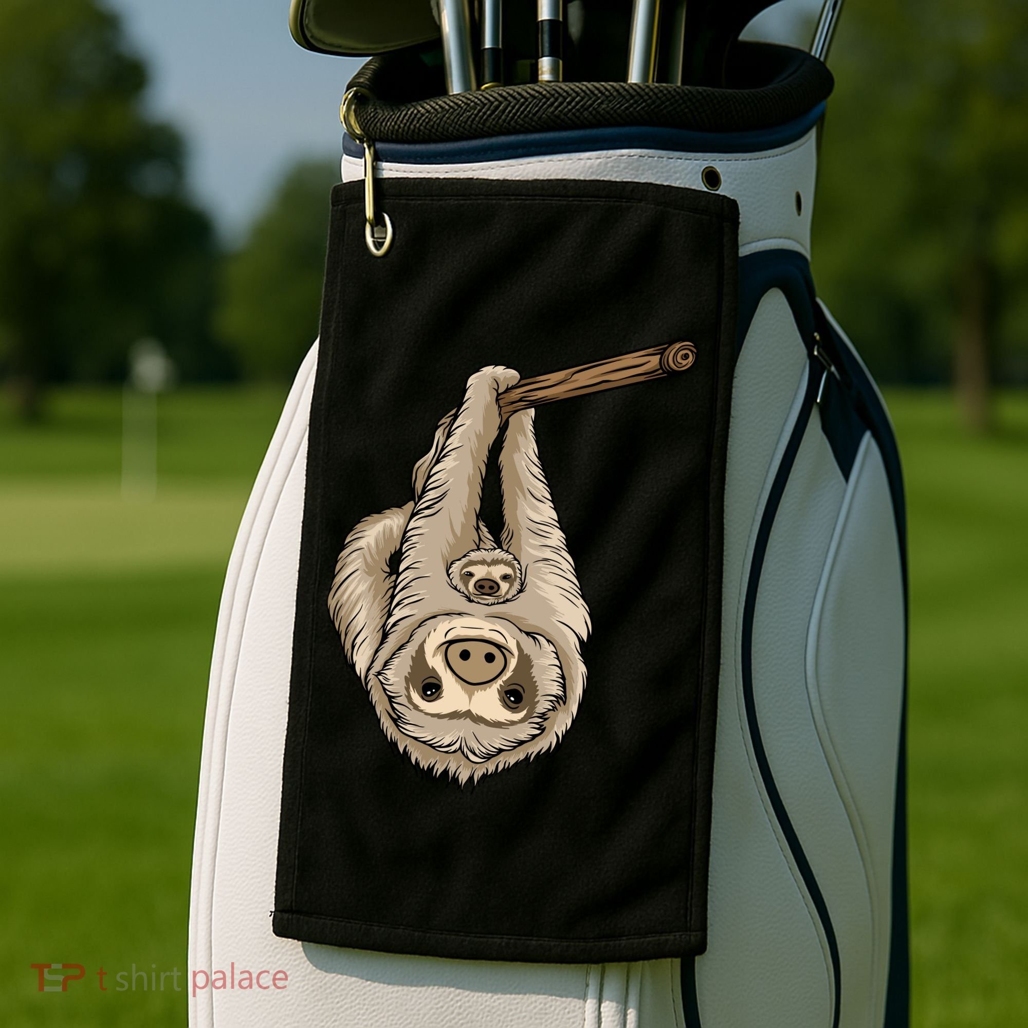Sloth Golf Towel