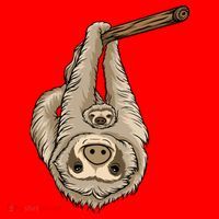 Sloth Santa Hat thumb 1