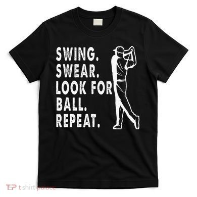 Swing Swear Look For Ball Repeat T-Shirt
