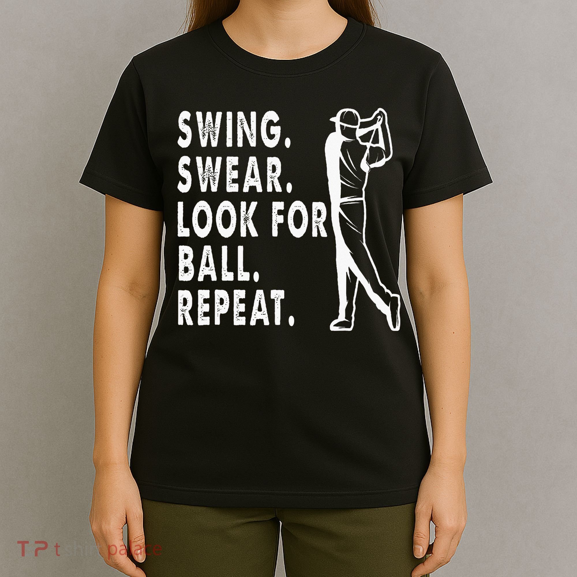 Swing Swear Look For Ball Repeat T-Shirt