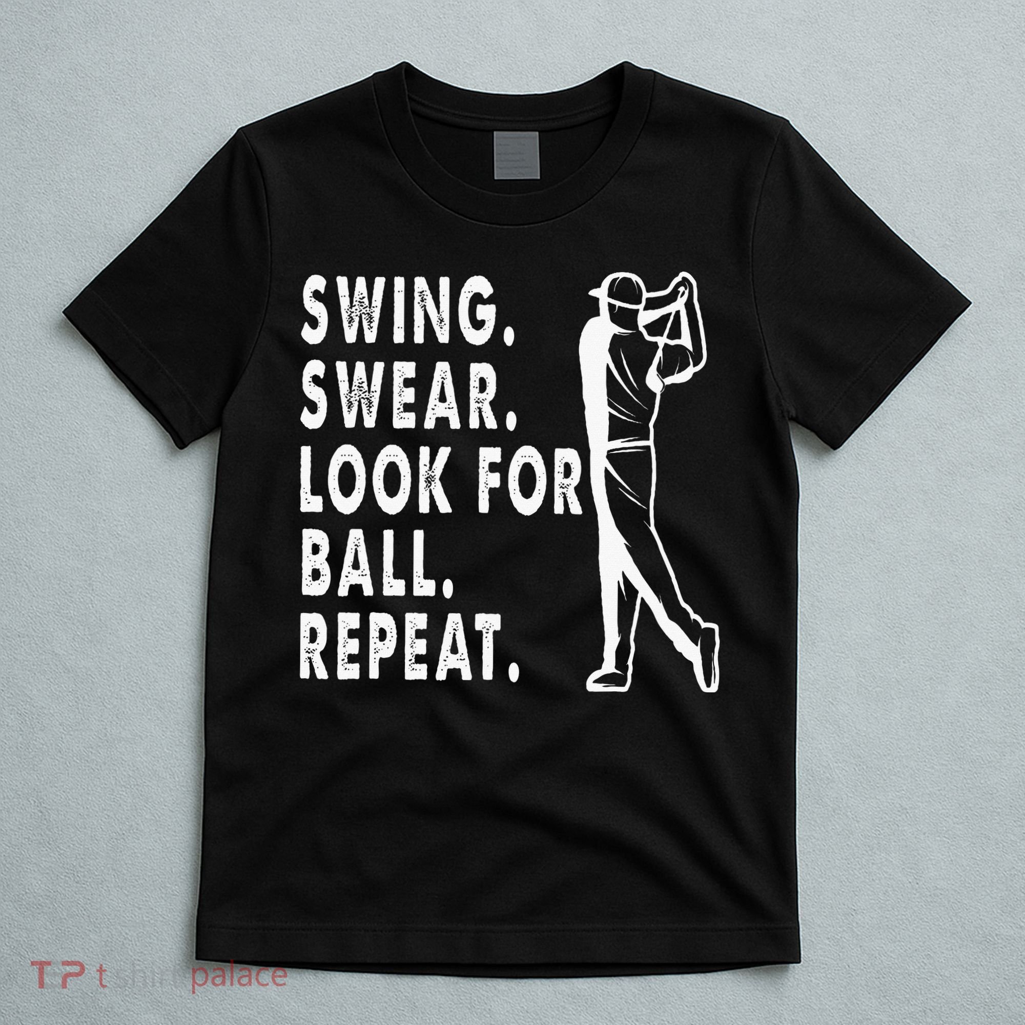 Swing Swear Look For Ball Repeat T-Shirt
