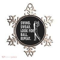 Swing Swear Look For Ball Repeat Ornament thumb 0