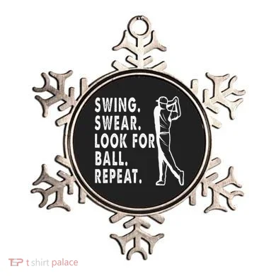 Swing Swear Look For Ball Repeat Ornament