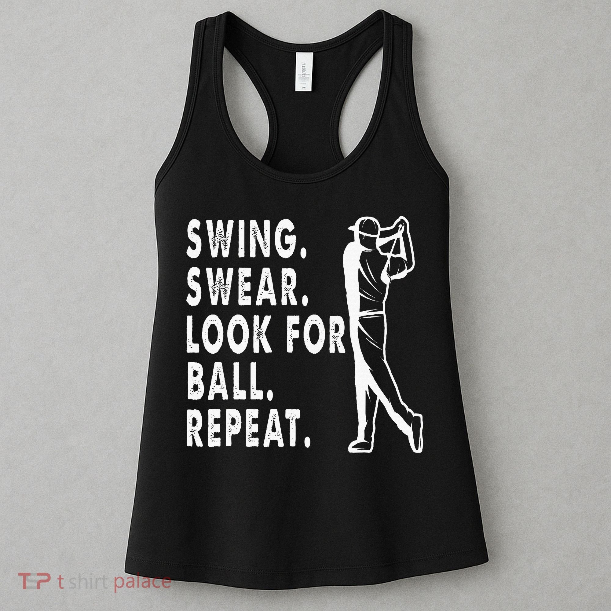 Swing Swear Look For Ball Repeat Women's Tank Top