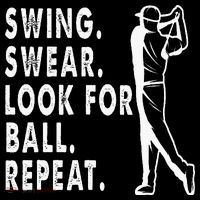 Swing Swear Look For Ball Repeat Women's Tank Top thumb 5
