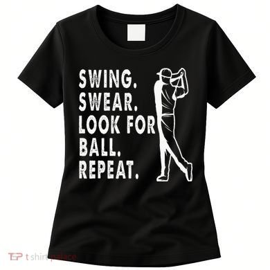 Swing Swear Look For Ball Repeat Women's T-Shirt