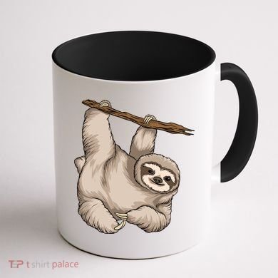 Sloth Coffee Mug back