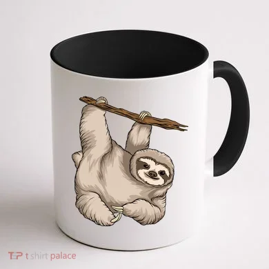 Sloth Coffee Mug back