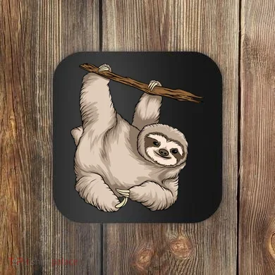 Sloth Coaster