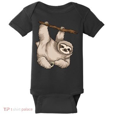 Sloth Baby Bodysuit