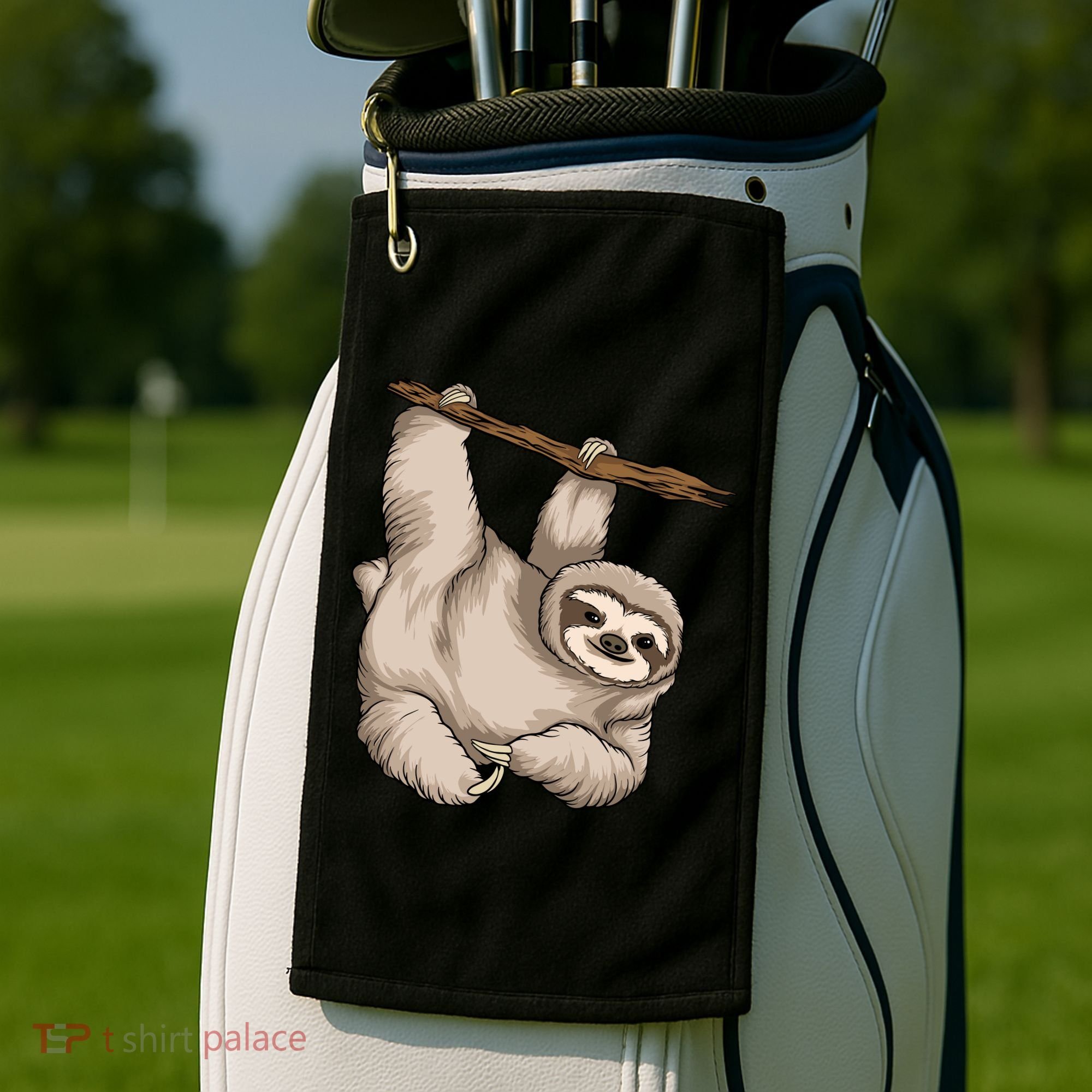 Sloth Golf Towel