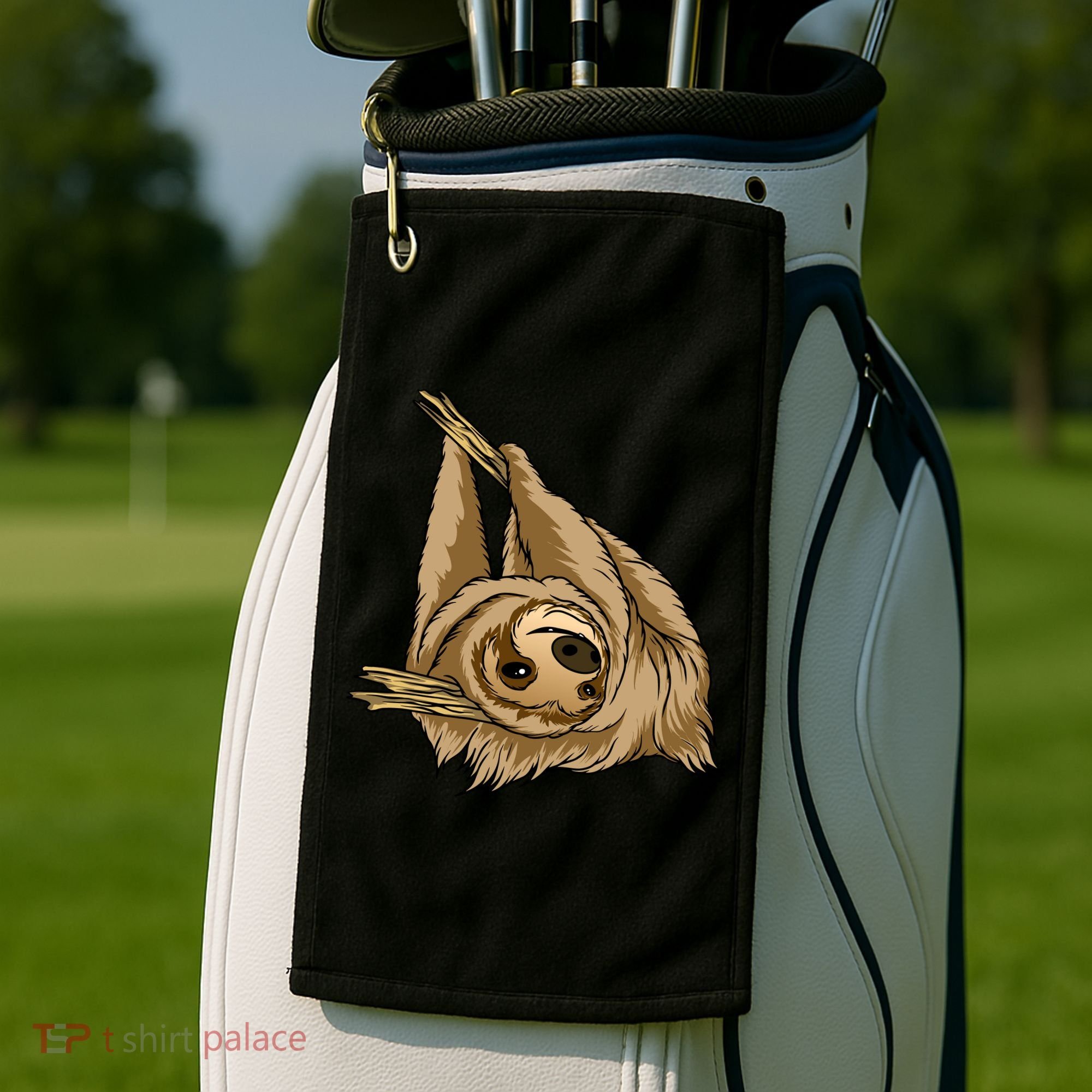 Sloth Golf Towel