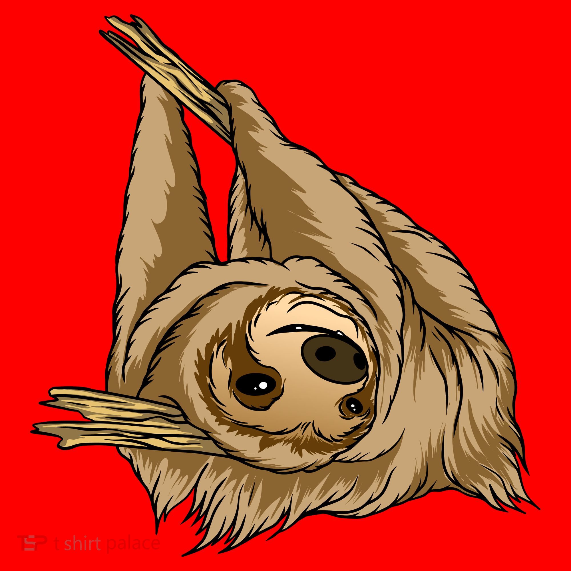 Sloth Santa Hat