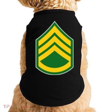 Staff Sergeant Military Badge Doggie Tank