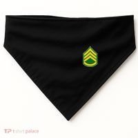 Staff Sergeant Military Badge USA-Made Doggie Bandana thumb 0