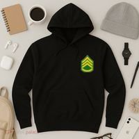 Staff Sergeant Military Badge Hoodie thumb 3