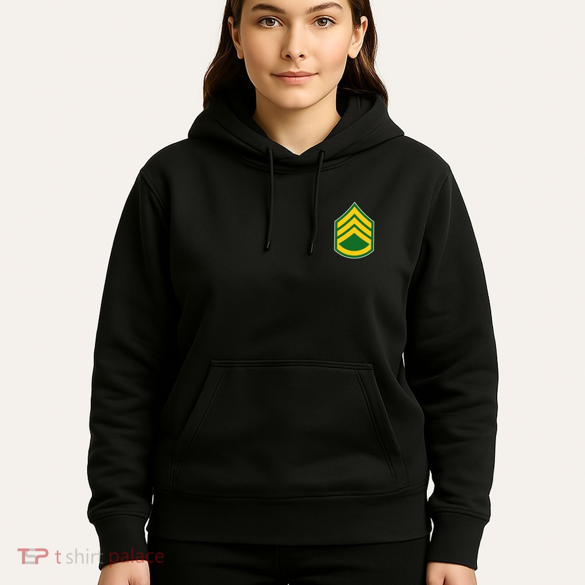 Staff Sergeant Military Badge Hoodie