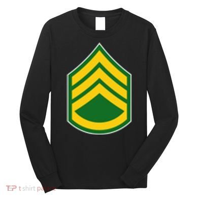 Staff Sergeant Military Badge Long Sleeve Shirt