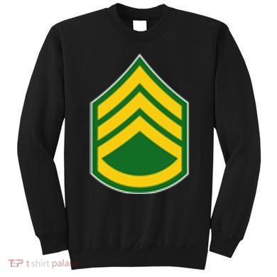 Staff Sergeant Military Badge Sweatshirt