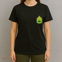 Staff Sergeant Military Badge T-Shirt thumb 4