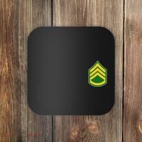 Staff Sergeant Military Badge Coaster thumb 0