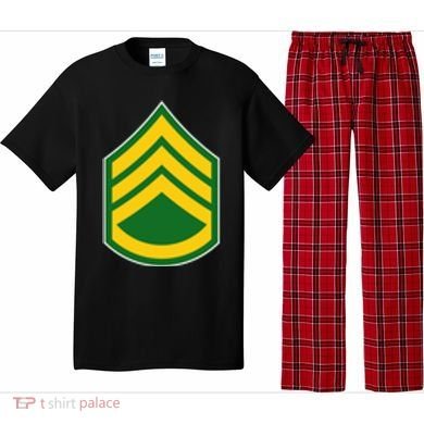 Staff Sergeant Military Badge Pajama Set