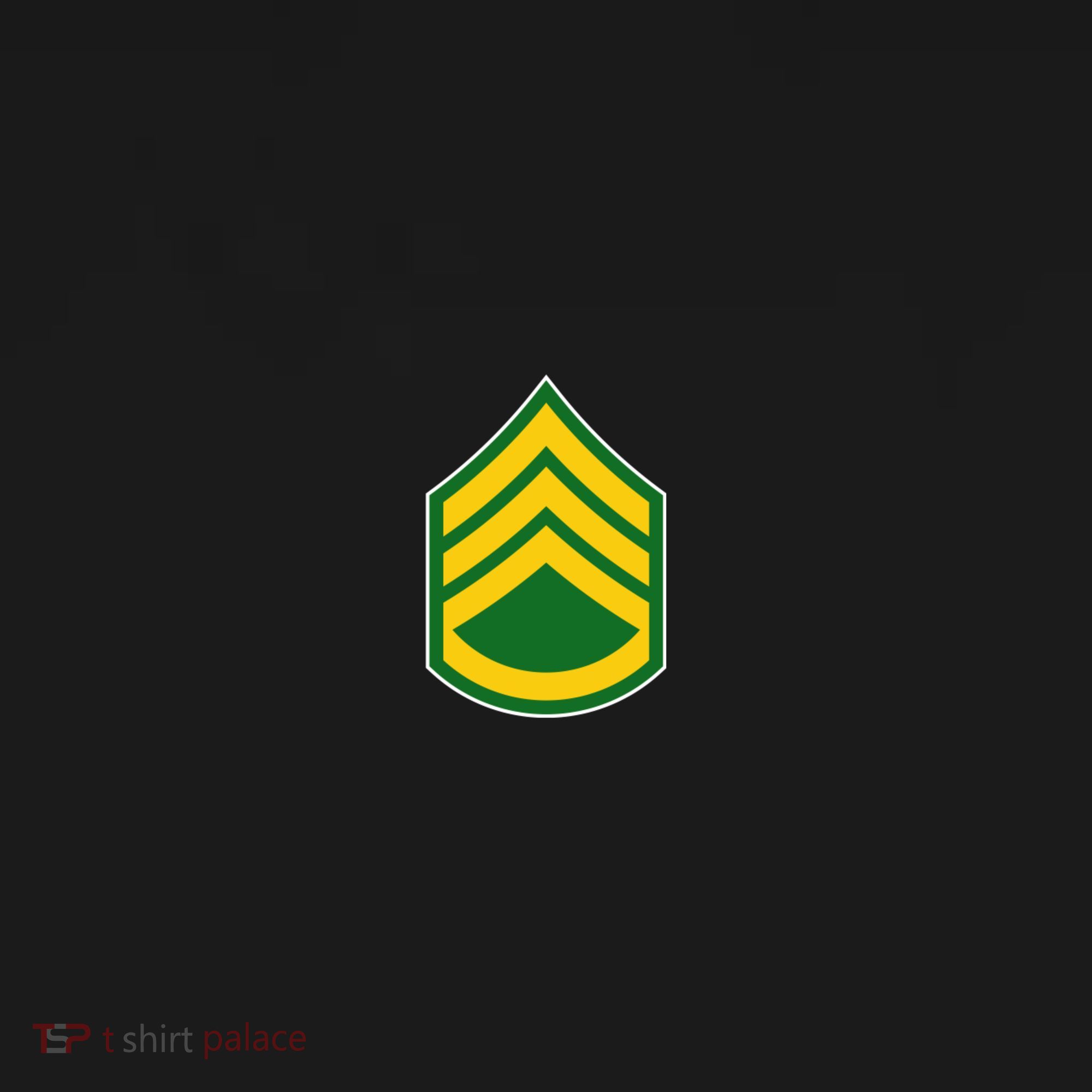 Staff Sergeant Military Badge Pajama Set