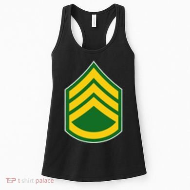 Staff Sergeant Military Badge Women's Tank Top