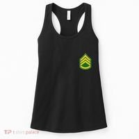 Staff Sergeant Military Badge Women's Tank Top thumb 0