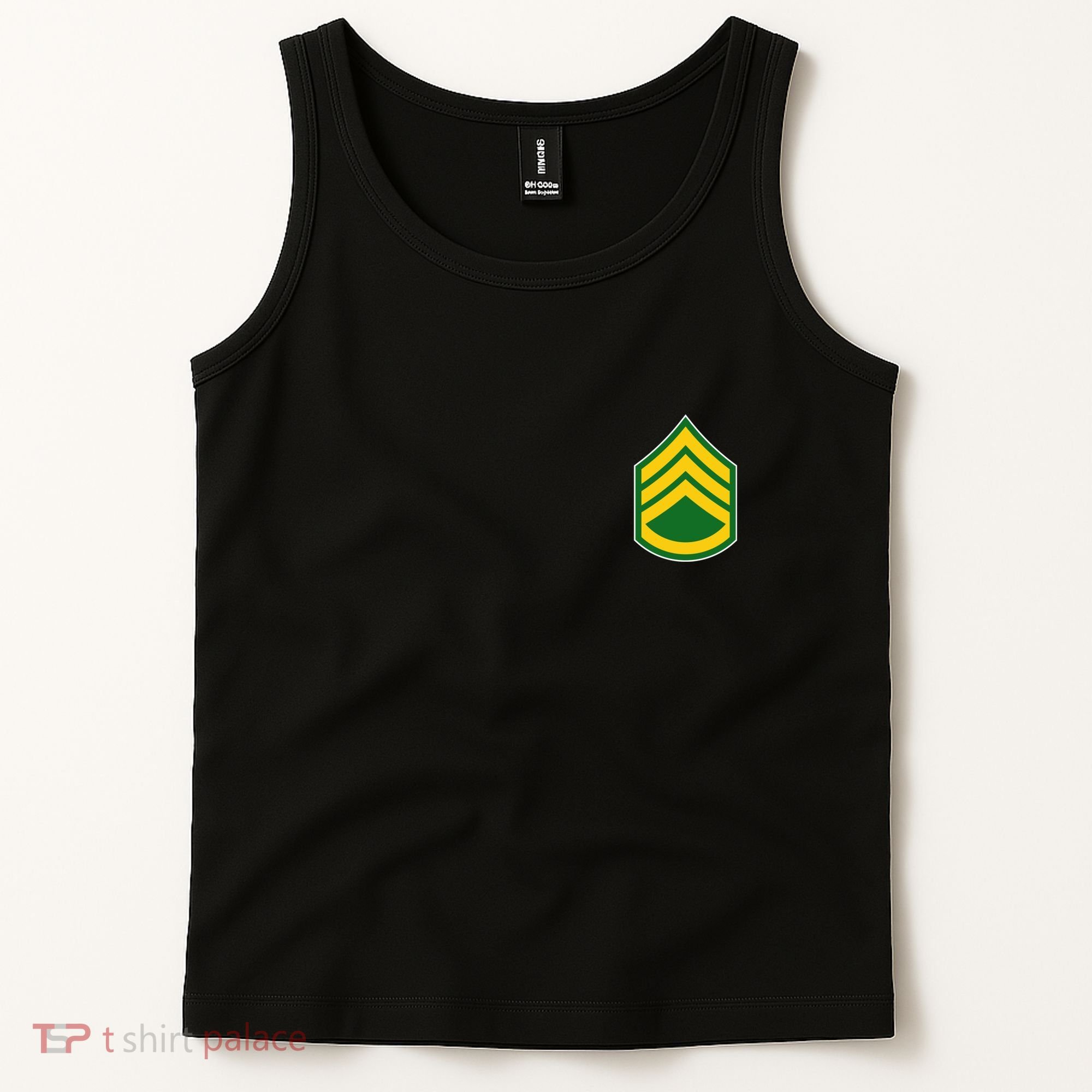Staff Sergeant Military Badge Tank Top