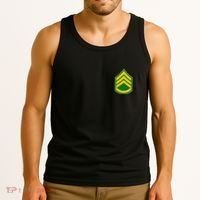 Staff Sergeant Military Badge Tank Top thumb 3