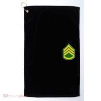 Staff Sergeant Military Badge Golf Towel thumb 0