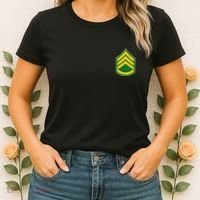 Staff Sergeant Military Badge Women's T-Shirt thumb 2