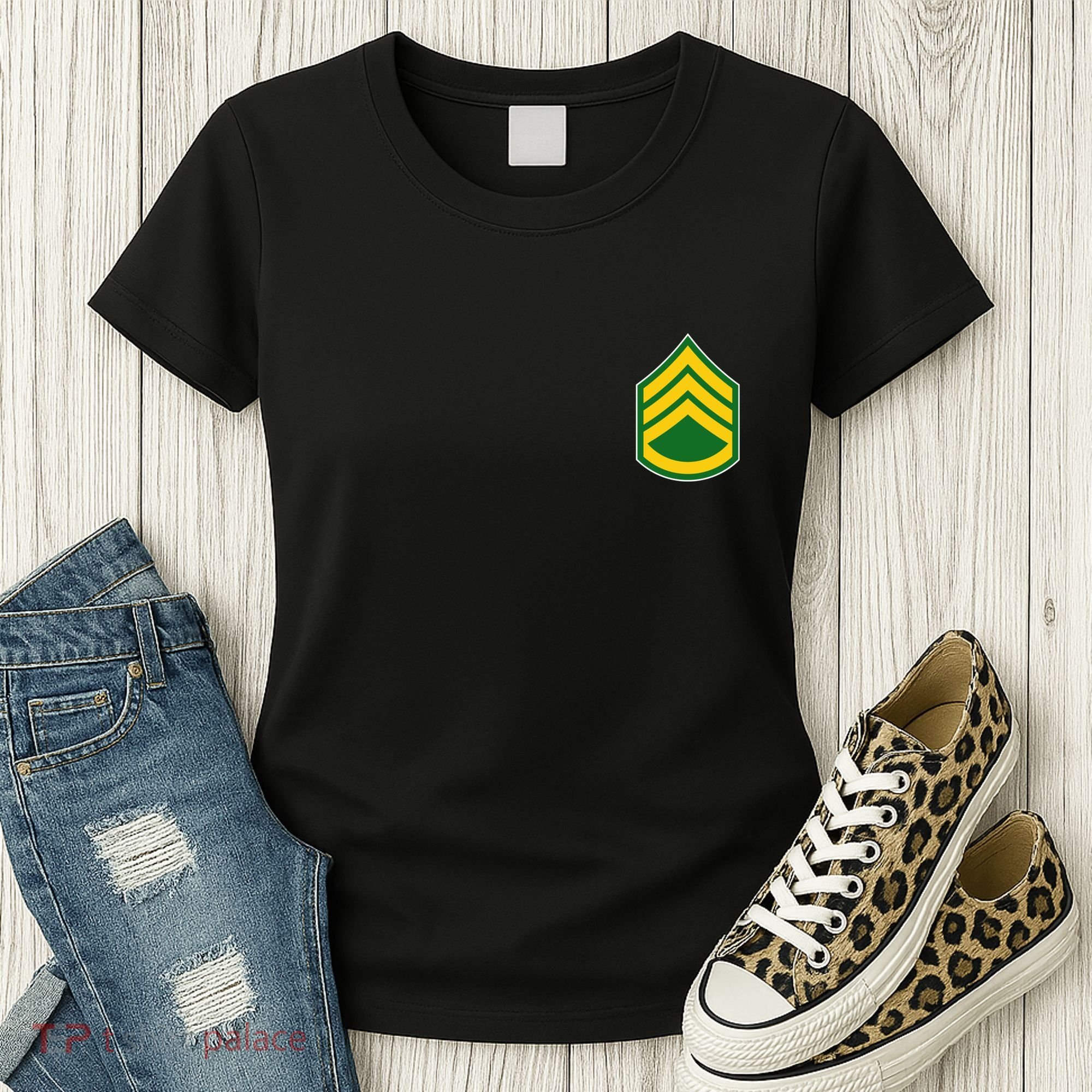Staff Sergeant Military Badge Women's T-Shirt
