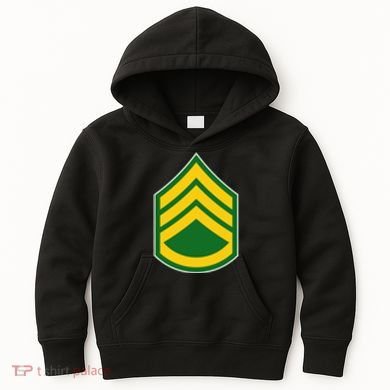 Staff Sergeant Military Badge Kids Hoodie