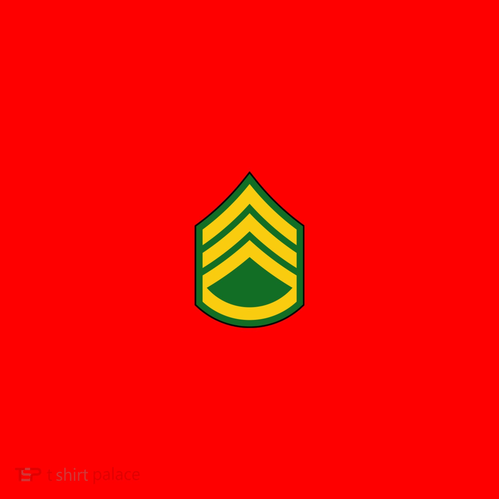 Staff Sergeant Military Badge Santa Hat