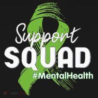 Support Squad Mental Health Awareness Lime Green Ribbon Women's Hoodie thumb 2