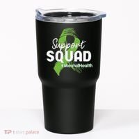Support Squad Mental Health Awareness Lime Green Ribbon Tumbler thumb 0