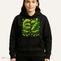 Six Seven Meme 67 St Patricks Day 6-7 Irish Clover Hoodie thumb 5