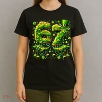 Six Seven Meme 67 St Patricks Day 6-7 Irish Clover T-Shirt thumb 4